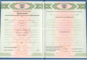 Диплом училища 2010 в Абакане